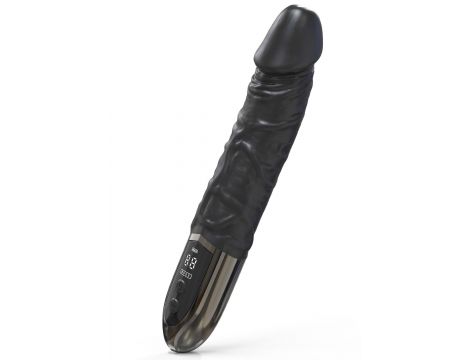 Wibrator analny Hidden Desire silikonowy 24,5 cm czarny 12 trybów - 2