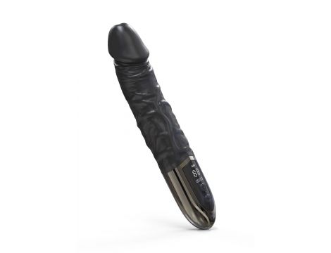 Wibrator analny Hidden Desire silikonowy 24,5 cm czarny 12 trybów