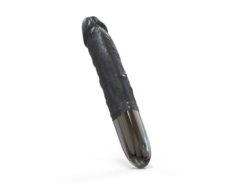 Wibrator analny Hidden Desire silikonowy 24,5 cm czarny 12 trybów - 5