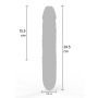 Wibrator analny Hidden Desire silikonowy 24,5 cm czarny 12 trybów - 7