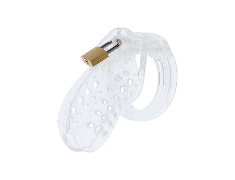 Klatka cnoty akrylowa Hidden Desire przezroczysta 7,6 cm - 3