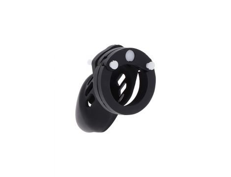 Chastity Cock Cage Silicone S Black - 2