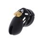 Chastity Cock Cage Silicone S Black - 6