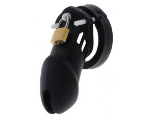 Pas cnoty silikonowy Hidden Desire Large czarny 9 cm