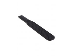 Packa BDSM silikonowa Hidden Desire z kolcami czarna 31 cm