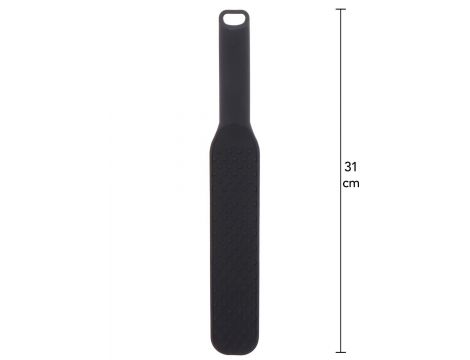 Packa BDSM silikonowa Hidden Desire z kolcami czarna 31 cm - 5