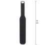 Packa BDSM silikonowa Hidden Desire z kolcami czarna 31 cm - 6
