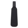 Packa BDSM silikonowa Hidden Desire z kolcami czarna 31 cm - 10