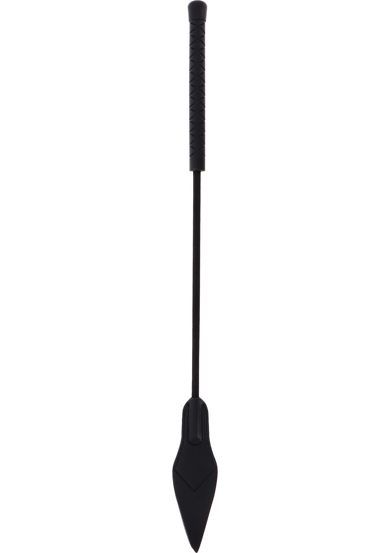 Crop Whip Arrow Black