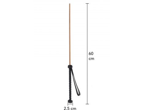 Laska posłuszeństwa Hidden Desire 60 cm czarna - 7