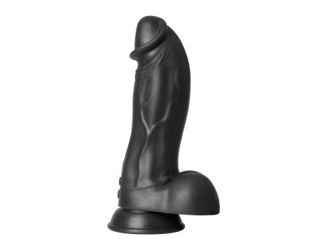Dildo wibrujące dinozaur Hidden Desire czarny 22 cm - 4