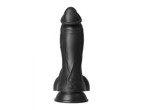 Dildo wibrujące dinozaur Hidden Desire czarny 22 cm - 8