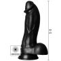 Dildo wibrujące dinozaur Hidden Desire czarny 22 cm - 3