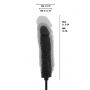 Dildo analne nadmuchiwane Hidden Desire silikonowe 21 cm - 7