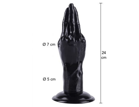 Hand Fucker XL Hidden Desire czarny 24 cm - 2