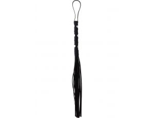 Pejcz z ćwiekami Hidden Desire czarny 56 cm