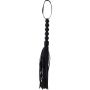 Flogger z koralikami Hidden Desire czarny 57 cm - 4