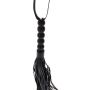 Flogger z koralikami Hidden Desire czarny 57 cm - 3