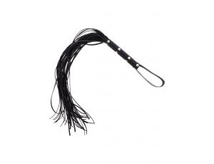 Pejcz z ćwiekami Hidden Desire czarny 75 cm