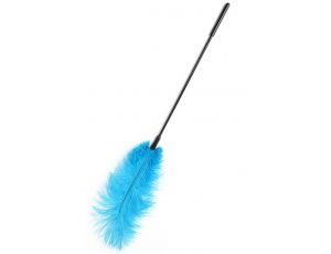 Double Feather Tickler Blue