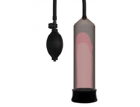 Pompka do penisa Starter Hidden Desire czarna 20 cm - 3