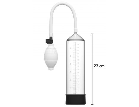 Pompka do penisa Starter Fusion X przezroczysta 20 cm - 3
