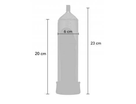 Pompka do penisa Starter Fusion X przezroczysta 20 cm - 7