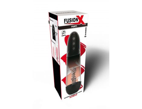 Automatyczna pompa powiększająca Fusion X Hidden Desire czarna - 13