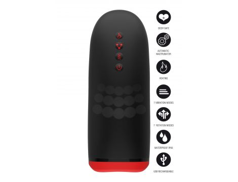 Masturbator z obrotowymi kulkami Hidden Desire Fusion X 21 cm - 17