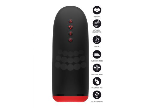 Masturbator z obrotowymi kulkami Hidden Desire Fusion X 21 cm - 21