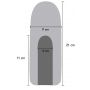 Masturbator z obrotowymi kulkami Hidden Desire Fusion X 21 cm - 19