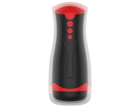 Masturbator wibrujący z ściskaniem Hidden Desire Fusion X czarny - 2