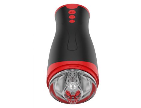 Masturbator wibrujący z ściskaniem Hidden Desire Fusion X czarny - 4
