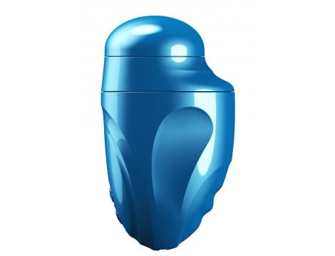 Masturbator Fusion X Aqua Bubble z wibracją niebieski - 4