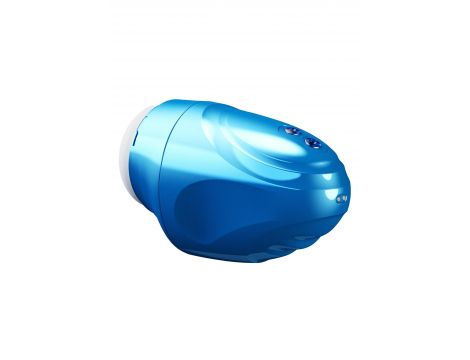 Masturbator Fusion X Aqua Bubble z wibracją niebieski - 9