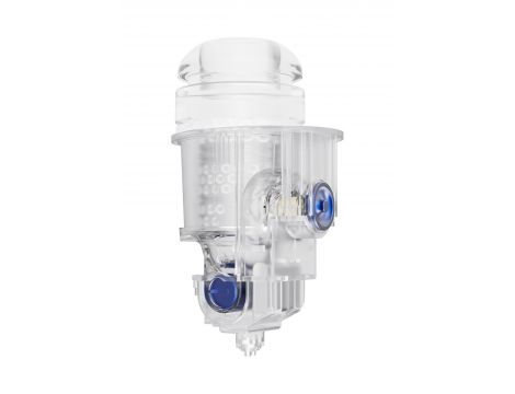 Masturbator Fusion X Aqua Bubble z wibracją niebieski - 12