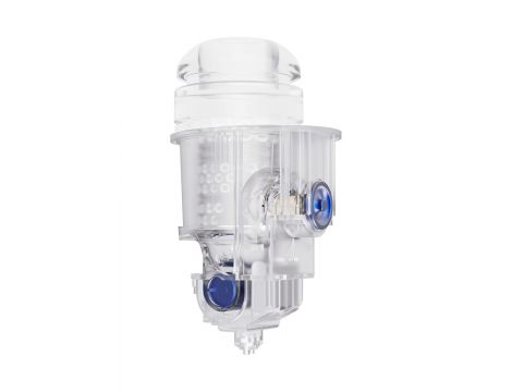 Masturbator Fusion X Aqua Bubble z wibracją niebieski - 13