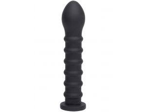 Ribbed Dong Easy-Lock 19 cm Black