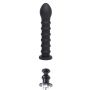 Ribbed Dong Easy-Lock 19 cm Black - 4