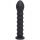 Ribbed Dong Easy-Lock 19 cm Black