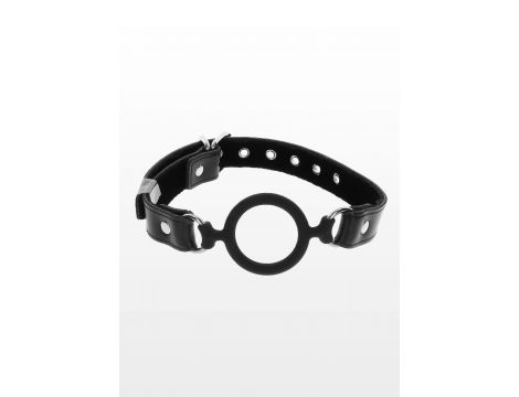 Open Ring Gag Black - 3