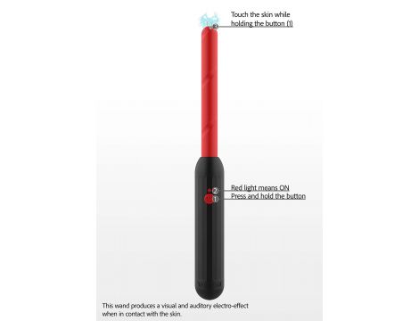 Wand do elektrostymulacji Taboom Electro Shock czarny 34 cm - 8