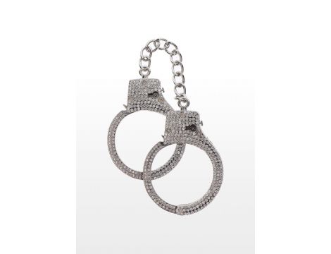 Diamond Wrist Cuffs Silver Silver - 2