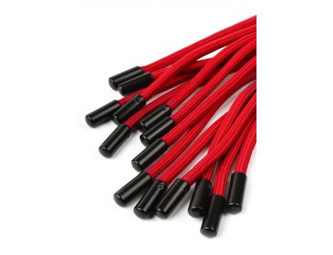 Flogger knot Taboom czerwony nylonowy - 2