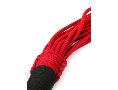 Flogger knot Taboom czerwony nylonowy - 5