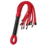 Flogger knot Taboom czerwony nylonowy - 2