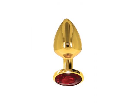 Korek analny z diamentem Taboom złoty 7 cm - 4
