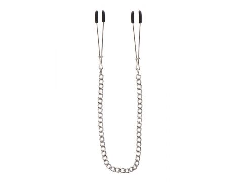 Tweezers With Chain Silver