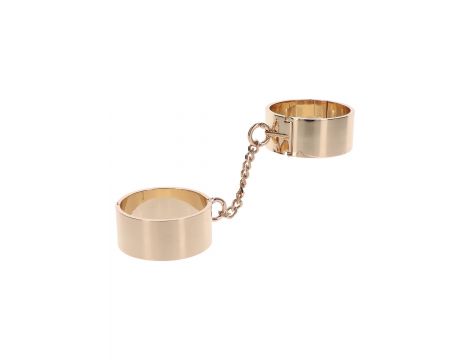 Mankiety metalowe Taboom Dona różowe złoto 6,2 cm - 5
