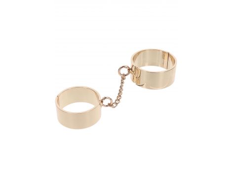Mankiety metalowe Taboom Dona różowe złoto 6,2 cm - 10